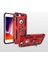 Apple iPhone 6 Plus Kılıf Ultra Koruyan Yüzüklü Tank Stand Olan Mıknatıslı Voyotank 2