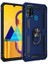 Samsung Galaxy M30S Kılıf Ultra Koruyan Yüzüklü Tank Stand Olan Mıknatıslı Voyotank 1