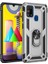 Samsung Galaxy M31 Kılıf Ultra Koruyan Yüzüklü Tank Stand Olan Mıknatıslı Voyotank 1