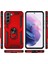 Samsung Galaxy S22 Kılıf Ultra Koruyan Yüzüklü Tank Stand Olan Mıknatıslı Voyotank 5