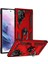 Samsung Galaxy S22 Ultra Kılıf Ultra Koruyan Yüzüklü Tank Stand Olan Mıknatıslı Voyotank 1
