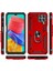 Samsung Galaxy M33 Kılıf Ultra Koruyan Yüzüklü Tank Stand Olan Mıknatıslı Voyotank 4