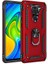 Xiaomi Redmi Note 9 Kılıf Ultra Koruyan Yüzüklü Tank Stand Olan Mıknatıslı Voyotank 1