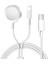 Iphone Için Type-C-Lighting Sarj Kablosu+Akıllı Saat Kablosuz Şarj Aleti 2+1-Watch Se/7/6/5/4/3/2/1 2