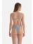 Lila - Yeşil Üçgen Küçük Bikini Üst 2