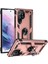 Samsung Galaxy S22 Ultra Kılıf Ultra Koruyan Yüzüklü Tank Stand Olan Mıknatıslı Voyotank 1