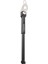 Slip Anti-Slip Katlanır Bisiklet Kickstand 16 Tek Bacaklı Arka Montaj Siyahı Siyah (Yurt Dışından) 2