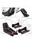 Kapalı Garaj Montaj Rafı Duvar Asılı Pedal Tutucu 3pcs Siyah (Yurt Dışından) 4