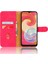 Samsung Galaxy A04E Için 4g Cilt Touch Hissed Hisset Telefon Kılıfı Cüzdan Stand Flip Pu Deri+Tpu Çizgiye Dönüş Anti Telefon Kapağı (Yurt Dışından) 4