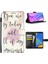 Samsung Galaxy A04E 4g / F04 4g / M04 4g Pu Deri Deri Telefon Kılıf Desen Baskı Cüzdan Stand Flip Cover (Yurt Dışından) 3
