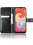 Samsung Galaxy A04E 4g Için Damla Geçirmez Telefon Kılıfı, Çılgın At Dokusu Manyetik Flip Cüzdan Stand Pu Deri Cep Telefon Kapağı Kayışlı (Yurt Dışından) 3