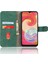 Samsung Galaxy A04E Için 4g Cilt Touch Hissed Hisset Telefon Kılıfı Cüzdan Stand Flip Pu Deri+Tpu Çizgiye Dönüş Anti Telefon Kapağı (Yurt Dışından) 4