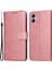 Samsung Galaxy A04E Için 4g Manyetik Pu Deri Telefon Kapak Standı Stand Anti-Sracratch Doku Doku Folio Cüzdan Telefon Kılıfı Kayış (Yurt Dışından) 1