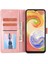 Samsung Galaxy A04E Için 4g / F04 4g / M04 4g Yatay Hat Pu Deri Deri Stand Kılıf Cüzdan Kapağı (Yurt Dışından) 1
