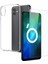 Samsung Galaxy A04 4g (164.4 x 76.3 x 9.1 Mm) 2'si-1 Arada Gall Yumuşak Tpu Telefon Kapağı + Çizgi Anti-Plosyon Anti-Posyon Temperlenmiş Cam Ekran Koruyucu (Yurt Dışından) 1