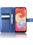 Samsung Galaxy A04E Için 4g Manyetik Toka Koruyucu Telefon Kapağı Elmas Doku Pu Deri Katlanabilir Stand Flip Cüzdan Telefon Kılıfı (Yurt Dışından) 1