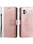 Samsung Galaxy A04E Için 4g Baskılı Mandala Çiçek Cüzdan Kılıf Pu Pu Deri Manyetik Flip Stand Telefon Kapağı Kayışla (Yurt Dışından) 2
