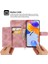 Samsung Galaxy A04E Için 4g Cüzdan Telefon Kapağı Cilt Dokunuşlu Hissedilmiş Çiçekler Stand Deri Kılıfı Bilek Kayışı ve Omuz Kayışı (Yurt Dışından) 3