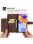 Samsung Galaxy A04E Için 4g Cüzdan Telefon Kapağı Cilt Dokunuşlu Hissedilmiş Çiçekler Stand Deri Kılıfı Bilek Kayışı ve Omuz Kayışı (Yurt Dışından) 3