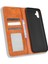 Retro Doku Samsung Galaxy A04E 4g Için Retro Doku Koruyucu Telefon Kapağı, Manyetik Otomatik Kapanış Baskılı Pu Desen Pu Deri Flip Cüzdan Stand Anti-Drop Telefon Kılıfı (Yurt Dışından) 5
