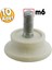 Bingo Rotil Ayakları M6 Civatalı Mm Krem Profil Ayağı 2.5 Cm (10 Adet) 1