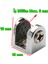 Tırnak Metal Cam Raf Tutucu Cam Etejer Menteşesi Krom Metal Vidalı 8 mm (4 Adet) 2