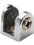 Tırnak Metal Cam Raf Tutucu Cam Etejer Menteşesi Krom Metal Vidalı 8 mm (4 Adet) 3