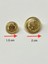 Blazer Ceket Düğmesi Gold 4+8 Li T 2