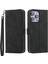 Xstepcase Dierfeng Df-03 Apple Phone 14 Pro Max Pu Deri Kılıf Hatları Için Baskılı Şok Geçirmez Telefon Cüzdan Stand Kapağı (Yurt Dışından) 1