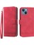 Xstepcase Dierfeng Df-03 Apple Phone 13 Mini 5.4 Inç Için Damla Geçirmez Telefon Kasası, Stand Cüzdan Pu Deri Çizgileri Baskılı Cep Telefonu Kapağı (Yurt Dışından) 1