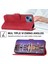 Xstepcase Dierfeng Df-03 Apple Phone 13 Mini 5.4 Inç Için Damla Geçirmez Telefon Kasası, Stand Cüzdan Pu Deri Çizgileri Baskılı Cep Telefonu Kapağı (Yurt Dışından) 4