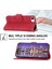 Xstepcase Dierfeng Df-03 Apple Phone 7/8 4.7 Inç / Se (2020) / Se (2022) Için Telefon Kasası, Çizgiler Basmış Deri Koruyucu Telefon Kapağı Cüzdan Standı (Yurt Dışından) 5