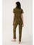 Arnetta Yeşil Kadın Gömlek Pijama 5