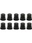 Dayanıklı Kauçuk Pirinç Ekleme Metrik Evrensel Aksesuar 10X M6 (Yurt Dışından) 5
