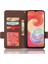 Samsung Galaxy A04E Için 4g Pu Deri Cüzdan Telefon Kılıfı Çift Manyetik Toka Litchi Doku Şok Geçirmez Flip Stand Kapağı (Yurt Dışından) 4