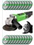Bakır Sargı Devir Ayarlı 4100 W 115-125 mm Spiral Avuç Içi Taşlama Makinası 20 Taş 1