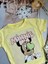 Kız Çocuk Minnie Mouse Baskılı T-Shirt ve Kapri Tayt Takım 3