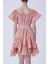 Asimetrik Kesim Mini Boy Günlük Elbise Pembe Y2111075_038 2