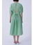 Kuşaklı Midi Elbise Yeşil Y2111070_012 2