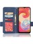 Samsung Galaxy A04E Için 4g Pu Deri Cüzdan Telefon Kılıfı Çift Manyetik Toka Litchi Doku Şok Geçirmez Flip Stand Kapağı (Yurt Dışından) 4