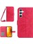 Samsung Galaxy A24 Için 4g Deri Flip Telefon Kılıfı Ayçiçeği Desen Stand Cüzdan Kapağı Omuz Kayışı (Yurt Dışından) 1