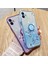 Samsung Galaxy A04 4g (164.4 x 76.3 x 9.1 Mm) Parıltılı Gradyan Tpu Kasa Rinestone Çiçek Telefon Kapağı Halka Kickstand ile (Yurt Dışından) 5