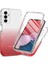 Samsung Galaxy A24 Için 4g Telefon Vaka Gradyan Renkli Pc Tpu Cep Telefon Kılıfı Pet Ekran Koruyucu (Yurt Dışından) 1
