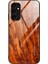 Samsung Galaxy A24 4g Temperli Cam+Tpu Telefon Kılıfı Ahşap Desen Telefon Kapağı (Yurt Dışından) 1