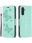 Samsung Galaxy A24 4g Cüzdan Stand Telefon Kılıfı Kelebek Basılı Deri Telefon Kapağı Kayış (Yurt Dışından) 1