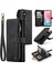 Samsung Galaxy A24 4g Pu Deri Deri Stand Telefon Kılıfı Zipper 10 Kart Yuvası Cüzdan Kapağı (Yurt Dışından) 1