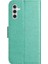 Samsung Galaxy A24 Için 4g Baskılı Kelebek Çiçek Telefon Kılıfı Pu Deri Cüzdan Stand Telefon Kapağı Kayış (Yurt Dışından) 5