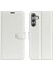 Samsung Galaxy A24 Için 4g Pu Deri Cüzdan Kabuğu Litchi Doku Telefon Kılıfı Flip Stand Kapağı (Yurt Dışından) 1