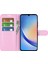 Samsung Galaxy A24 Için 4g Pu Deri Cüzdan Kabuğu Litchi Doku Telefon Kılıfı Flip Stand Kapağı (Yurt Dışından) 2
