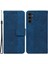 Samsung Galaxy A24 Için 4g Pu Deri Cüzdan Flip Kılıf Stand Geometri Deseni Baskılı Telefon Kapağı (Yurt Dışından) 1